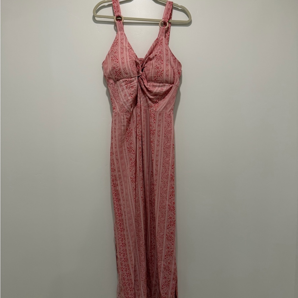 Pink Floral Women's Dress
